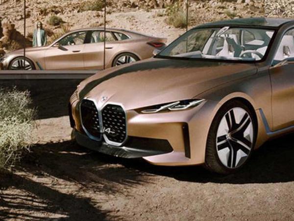 宝马i4纯电动概念车正式发布 定位四门轿跑 将2021年量产