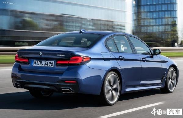 前脸造型更精致 新款宝马5系官图发布