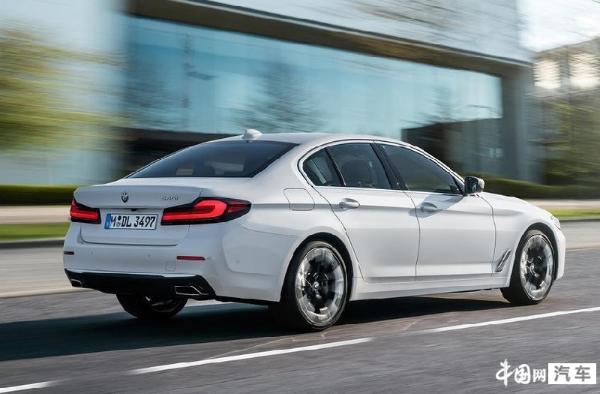 前脸造型更精致 新款宝马5系官图发布