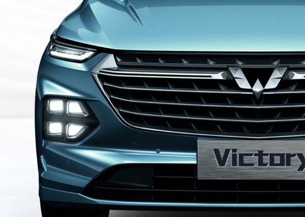 五菱凯捷Victory官图发布 挂全球银色车标