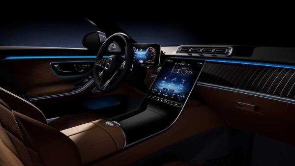 全新奔驰S级设计图曝光 配备多项创新科技/9月2日首发