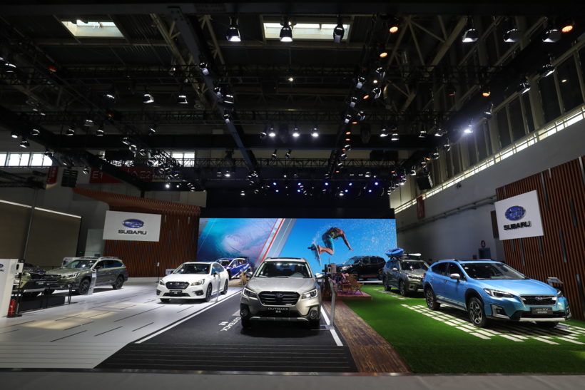 斯巴鲁“驾驭硬实力” 品牌形象全面升级亮相北京车展