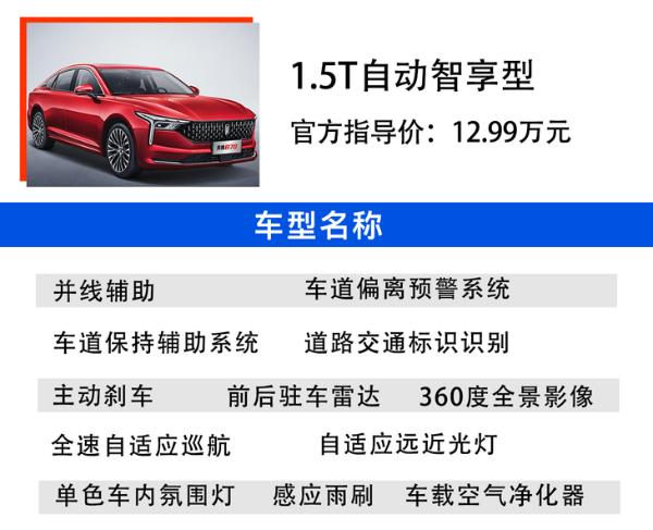 全新奔腾B70购车手册，1.5T自动智享版最值得购买