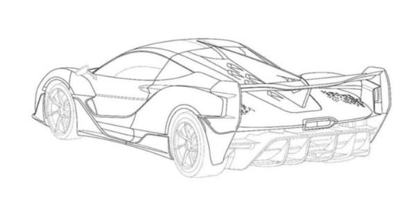 迈凯伦全新旗舰车型专利图曝光 配备大量运动套件