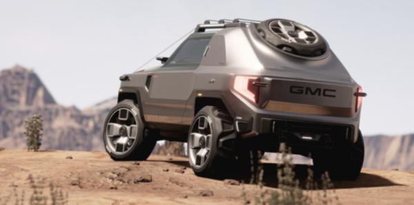 GMC Boulder概念车渲染图曝光 或为迷你版悍马EV