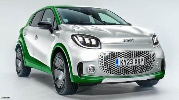 Smart首款纯电SUV渲染图 运动感十足/有望2022年上市