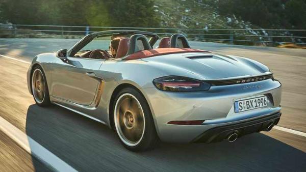 保时捷718 boxster 25周年纪念版上市 售价98.6万元