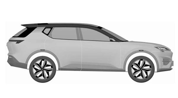 恒驰5专利图曝光 定位紧凑级纯电动SUV