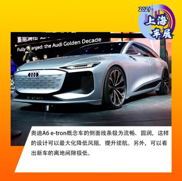 2021上海车展：实拍奥迪A6 e-tron概念车