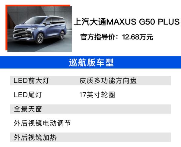 上汽大通G50 PLUS购车手册 巡航版值得买