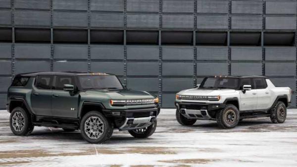 硬朗的纯电SUV GMC HUMMER EV 官图