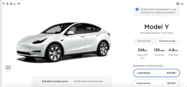 美版特斯拉再度涨价 Model 3年内大涨2000美元