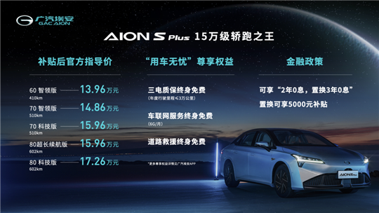 AION S Plus，要做的不只是推销自己