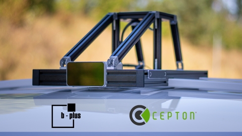 Cepton与b-plus合作 记录和可视化原始激光雷达传感器数据