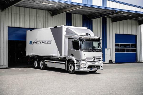 梅赛德斯-奔驰eActros纯电动卡车将首先在欧洲