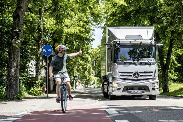 梅赛德斯-奔驰eActros纯电动卡车将首先在欧洲