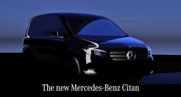 定位小型商用车 新梅赛德斯-奔驰Citan将8月25日亮相