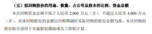 泰禾智能将花不超4000万元回购公司股份 用于股权激励