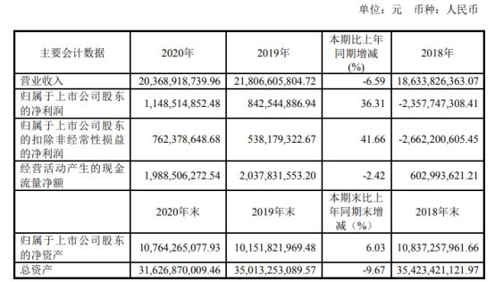 人福医药2020年净利增长36.31% 董事长李杰薪酬102.43万