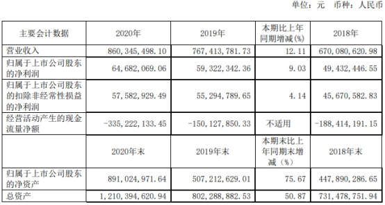 华光新材2020年净利增长9.03% 董事长金李梅薪酬37.05万