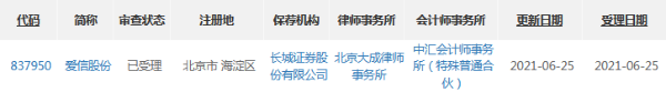 爱信股份精选层申报材料获受理 为爱立信等提供通信网络技术服务
