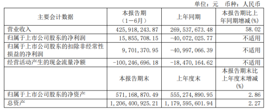 海南椰岛2021年上半年净利1585.57万同比扭亏为盈 酒类、饮料和贸易收入增加