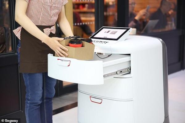 赛格威推出自动送货机器人解决“最后一公里”痛点 还会自己上下电梯