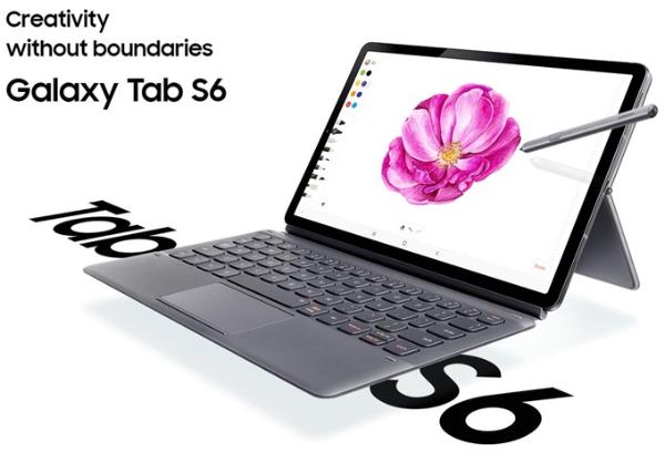 三星推Galaxy Tab S6平板旗舰：处理器强大 手写笔和键盘盖花心思