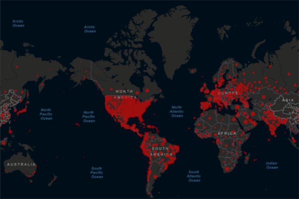 霍普金斯大学|日均访问量超30亿！霍普金斯大学疫情地图火爆全球，由年轻女导师和两名中国留学生操盘