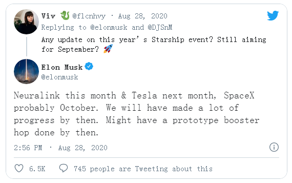 “星际飞船”明年或飞跃新高度!马斯克:SpaceX正打造“超级重型”助推器原型