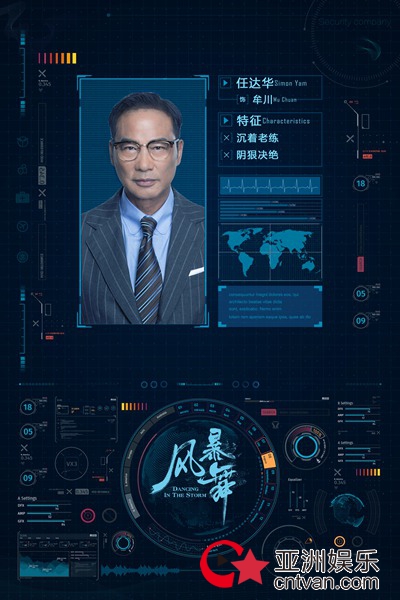 实力影帝任达华加盟《风暴舞》 双面角色“牟川”引期待