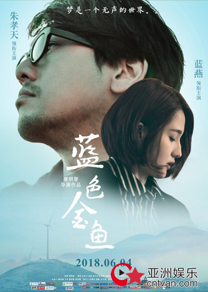 朱孝天蓝燕草海共舞，《蓝色金鱼》重写梦中爱情