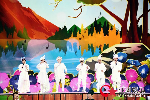 节奏部落央视六一晚会上演阿卡贝拉音乐短剧《彼得与狼》