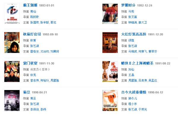 巩俐30年前旧照曝光 青涩动人 气质出众