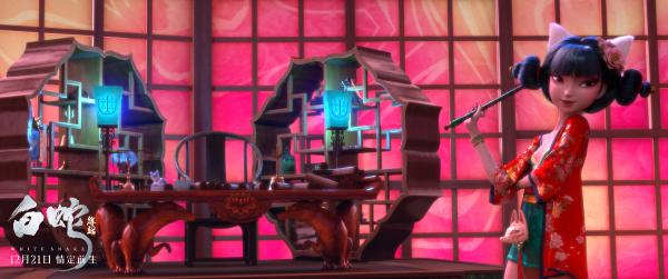 《白蛇:缘起》精美画作中动人爱情呼之欲出