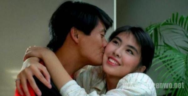 周润发王祖贤合影 留下珍贵回忆 那时两人青春尚在