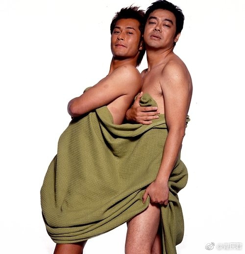 看了古天乐刘青云这组大尺度亲密写真…网友纷纷调侃毫无CP感