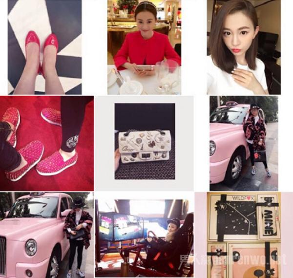 陈昱霖ins 所谓艰苦生活是到处旅游 名牌奢侈品不断？