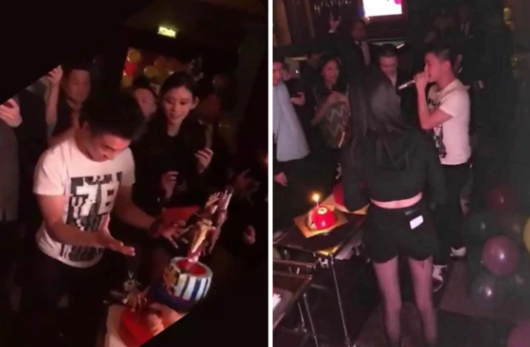 奚梦瑶30岁生日趴现场曝光 何猷君大醉满脸通红超开心