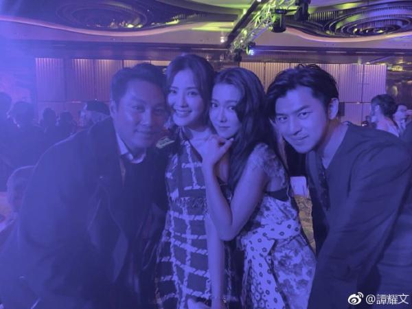 众星云集!谭耀文甄子丹舒淇阿Sa陈柏霖等现身香港导演会晚宴