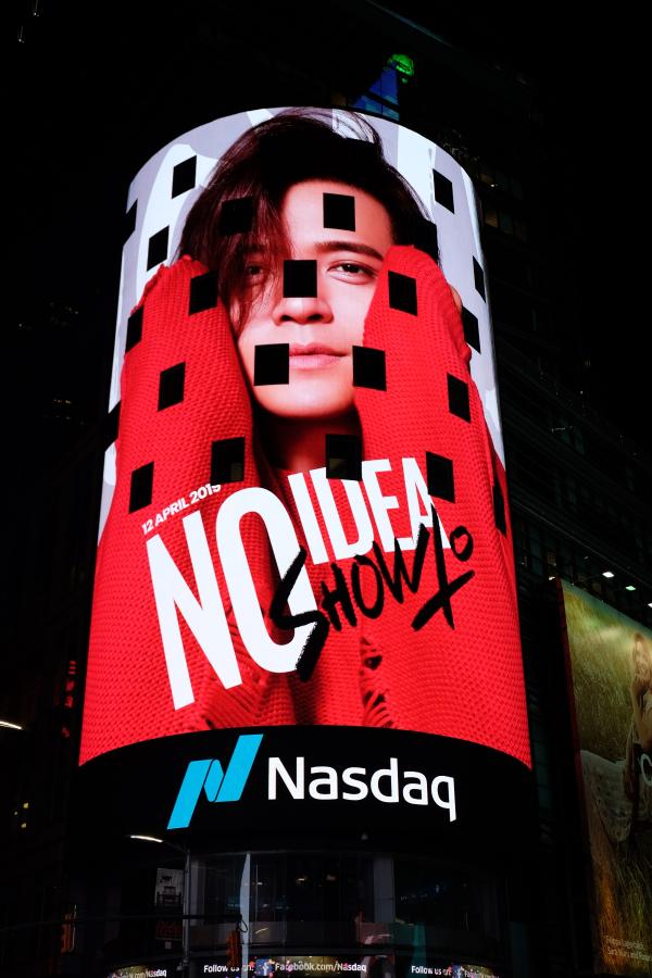 “亚洲流行天王”罗志祥《NO IDEA》登上“世界第一屏”