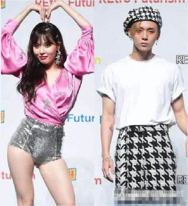泫雅系纹身引潮流 与男朋友金晓钟开微博 进军中国？