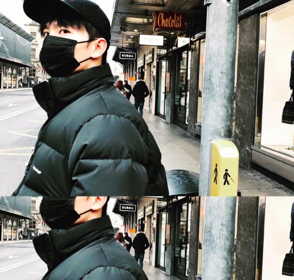 疑似杨洋乔欣挽手逛超市背影被拍 网友扒同款证其身份