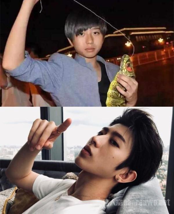 而是他努力,勤奋,记得曾经蔡徐坤在微博上发布自己的小时候的照片