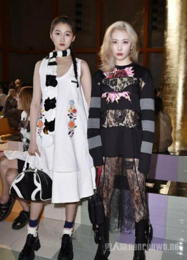 宣美米兰时装周造型 冷白皮好优越 网友:完胜关晓彤