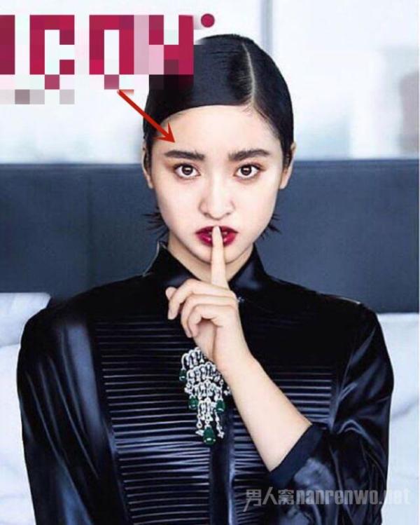 沈月最近杂志照 画风诡异惊悚 网友：还我可爱的陈小希