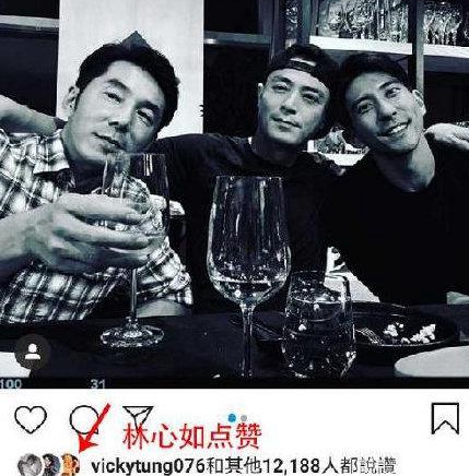 林心如点赞霍建华聚会照片 破感情不合传闻