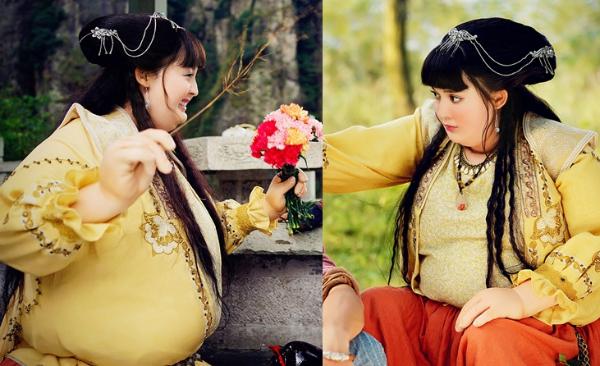 女星扮胖子：关晓彤圆滚滚很可爱 唐嫣真是认不出来