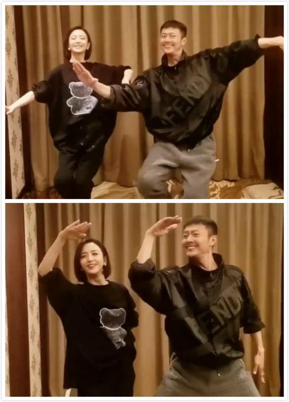 超魔性！印小天佟丽娅合跳《站在草原望北京》