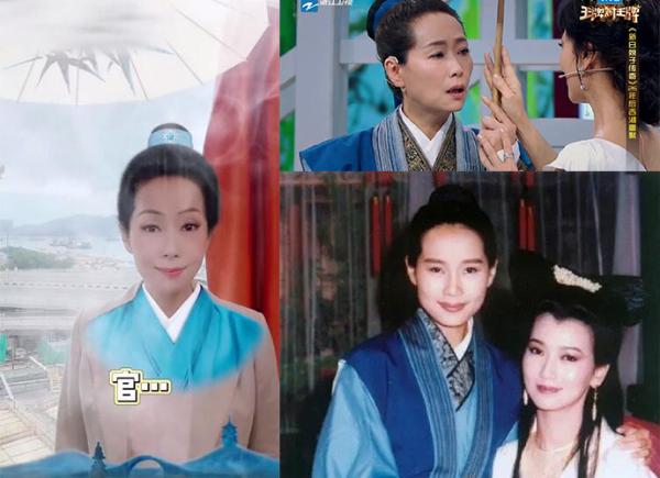 再度扮演当初角色！最美妲己傅艺伟风韵犹存 济公还是那个味儿